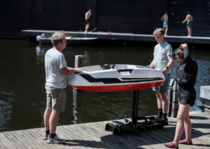 Seatfoil in de spotlight bij De Gelderlander, foto gemaakt door Jan Ruland van den Brink