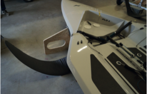 Foto's Palstek artikel Qconcepts - Foilen voor iedereen? - Aeronamics Flo1 zeilboot met hydrofoil